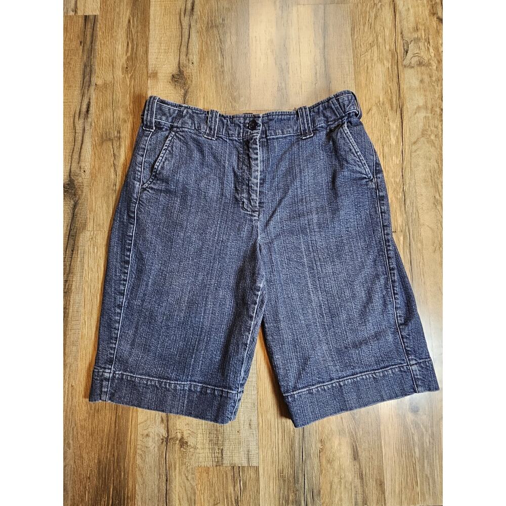 Talbots Vintage Denim Jean Shorts Women’s Size 8 Stretch 10' Inseam
